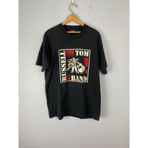 Vintage Tom Russell Band Tee, Size XL Screen Stars Best Made in USA Folk Country